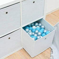 DuneDesign Set De 4 Boîtes De Rangement Ouvertes 33x38x33cm Tissu Pliant Pour Kallax Expedit 2 Oeillets En Métal Blanc - Weiss 9 DuneDesign Set De 4 Boîtes De Rangement Ouvertes 33x38x33cm Tissu Pliant Pour Kallax Expedit 2 Oeillets En Métal Blanc - Weiss -Pas Cher SILEX Magasin 10974283 3