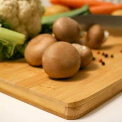 DUNEDESIGN Planche à Découper XL En Bambou 50x35x2 Cm Grande Tableau En Bois - Holzfarben -Pas Cher SILEX Magasin 11719526 4