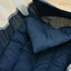 DuneDesign Hamac Pour Bébé 70x36x94cm Berceau Siège Suspendu Pour Babies Bleu - Blau -Pas Cher SILEX Magasin 15381130 3