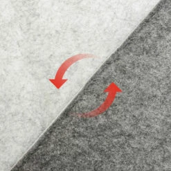 DUNEDESIGN 2x Coussin En Feutre Pour Banc à Bière 220x25x2cm Couverture De Siège Réversible - Anthrazit -Pas Cher SILEX Magasin 23515934 4