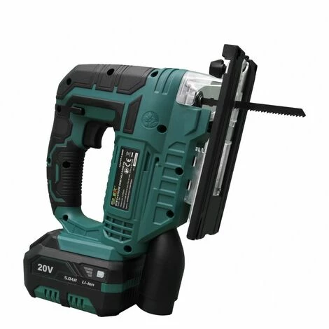 Scie Sauteuse Sans Fil 20 V Silex® ( Batterie 2 Ah ) + Jeu De Lames De Scie Sauteuse | 10 Pièces 6 Scie Sauteuse Sans Fil 20 V Silex® ( Batterie 2 Ah ) + Jeu De Lames De Scie Sauteuse | 10 Pièces – Image 4