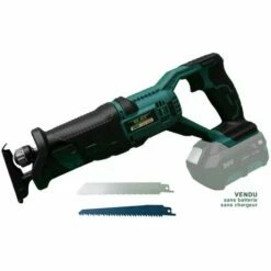 SCIE A SABRE Sans Fil 20V Silex® (SANS BATTERIE , SANS CHARGEUR ) .