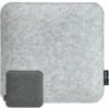 DUNEDESIGN 30mm Coussin En Feutre De Chaise 35x35cm Carré Chaud Réversible Gris - Grau -Pas Cher SILEX Magasin 23974439 1