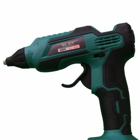 Pistolet A Colle Sans Fil 20v Silex® Ø10-12mm + 3 Batons De Colle Dia.11mm. (BATTERIE 2 Ah) 7 Pistolet A Colle Sans Fil 20v Silex® Ø10-12mm + 3 Batons De Colle Dia.11mm. (BATTERIE 2 Ah) – Image 5