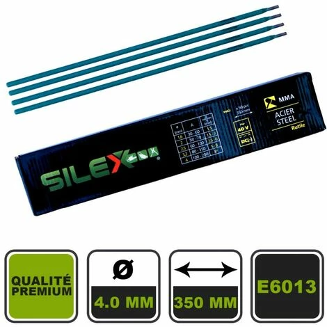 Lot De 50 électrodes Pour Soudage Silex® Rutile 4.0ø 3 Lot De 50 électrodes Pour Soudage Silex® Rutile 4.0ø