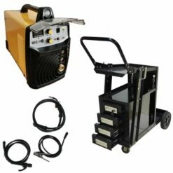 Poste à Souder 2en1 MIG/MAG/MMA IGBT/inverter 160A + Chariot Avec 4 Tiroirs De Transport Silex®