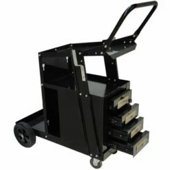 Chariot De Soudage Avec 4 Tiroirs Noir Silex® -Pas Cher SILEX Magasin 28590637 5