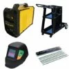 Pack Poste à Souder MMA IGBT/inverter 160 A + Cagoule De Soudure 100KNO + Chariot Transport + 50 électrodes Silex ® -Pas Cher SILEX Magasin 28590647 1