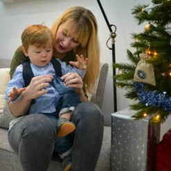 DUNEDESIGN Calendrier De L'Avent à Remplir Soi-même - 24 Pochettes Cadeaux - DIY Kit Noël - Blau -Pas Cher SILEX Magasin 35568051 3