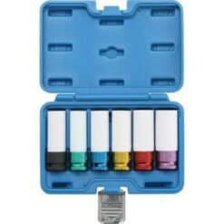 SILEX Jeu De Douilles à Choc Avec Protection | 12,5 Mm (1/2) | 6 Pièces