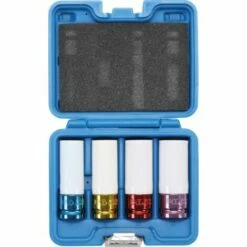 SILEX Jeu De Douilles De Puissance Avec Protection | 12,5 Mm (1/2) | 17 / 19 / 21 / 22 Mm | 4 Pièces -Pas Cher SILEX Magasin 37626973 2