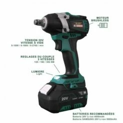 Pack Clé à Chocs 20V Sans Fil Silex® 20V (1 X Batterie 6 Ah SLX Lithium ) + Visseuse à Choc 9 Pack Clé à Chocs 20V Sans Fil Silex® 20V (1 X Batterie 6 Ah SLX Lithium ) + Visseuse à Choc -Pas Cher SILEX Magasin 43998416 3