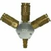 SILEX Connecteur D'air Rapide à 3 Voies 1/4 '' NPT En Laiton -Pas Cher SILEX Magasin 43998421 1