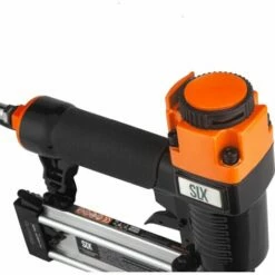 SILEX Compresseur Portatif 6L - 40V SLX® +2 Batteries Lithium 4 Ah + Cloueur Pneumatique SLX 18 GA + Tuyau 5M -Pas Cher SILEX Magasin 43998427 3