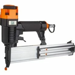 SILEX Compresseur Portatif 6L - 40V SLX® +2 Batteries Lithium 5 Ah + Cloueur Pneumatique SLX 18 GA + Tuyau 5M -Pas Cher SILEX Magasin 43998428 4