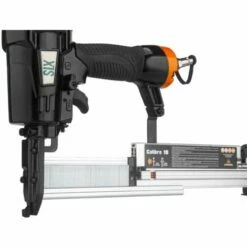 SILEX Compresseur Portatif 6L - 40V SLX® +2 Batteries Lithium 5 Ah + Cloueur Pneumatique 3en1 SLX 18 GA + Tuyau 5M -Pas Cher SILEX Magasin 43998472 3