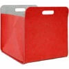 DUNEDESIGN Aufbewahrungsbox 2er Set Cube Filz Rot 33x38x33cm - Rot -Pas Cher SILEX Magasin 45317817 1
