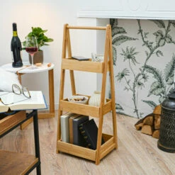 DUNEDESIGN 100% Bambou Etagère De Bain Avec 3 Paniers En Bois - 30x26x78 Cuisine Et Bain - Braun 11 DUNEDESIGN 100% Bambou Etagère De Bain Avec 3 Paniers En Bois - 30x26x78 Cuisine Et Bain - Braun -Pas Cher SILEX Magasin 47040124 5